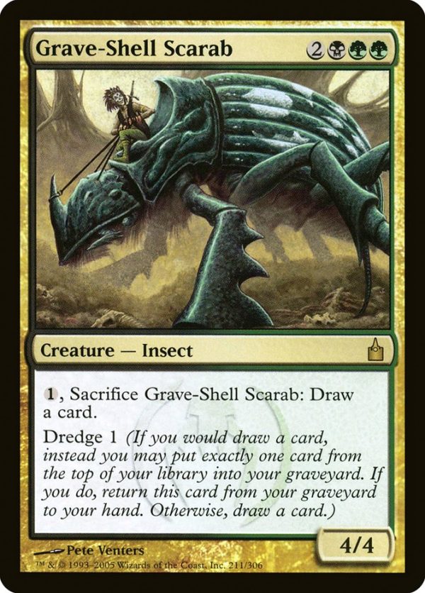 Grave-Shell Scarab [Ravnica: City of Guilds] Sale