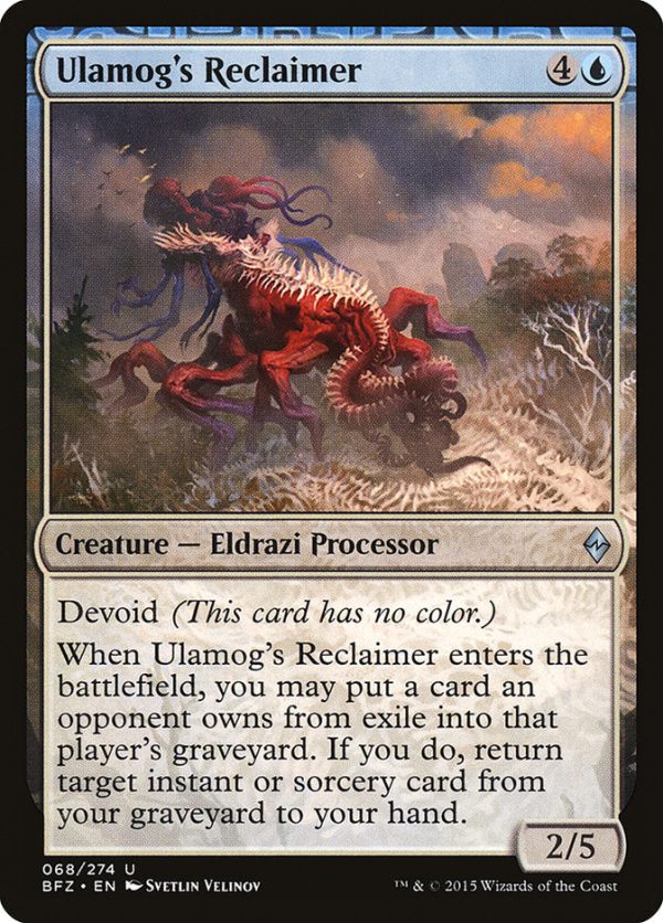 Ulamog s Reclaimer [Battle for Zendikar] Discount