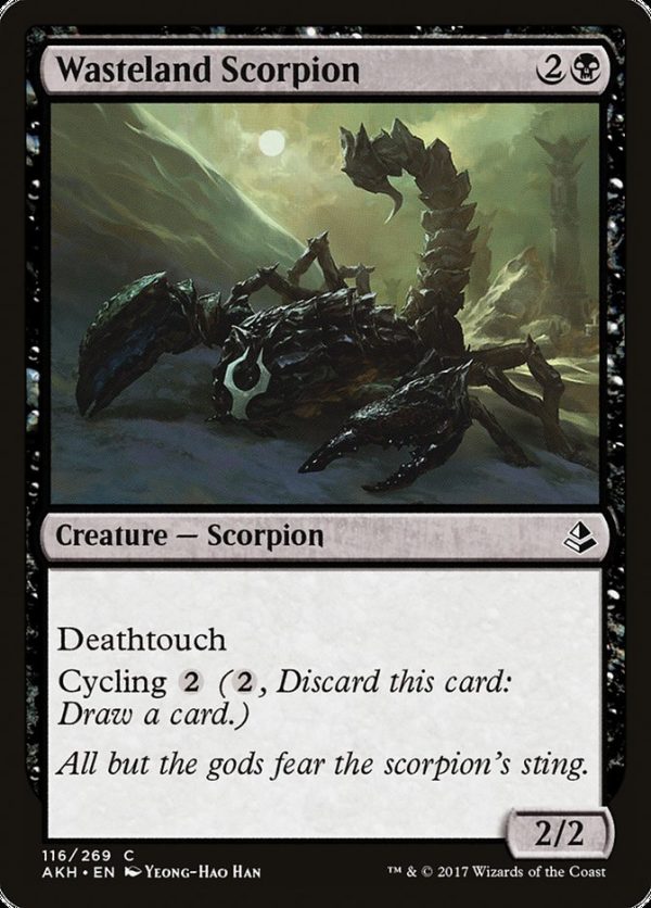 Wasteland Scorpion [Amonkhet] For Cheap