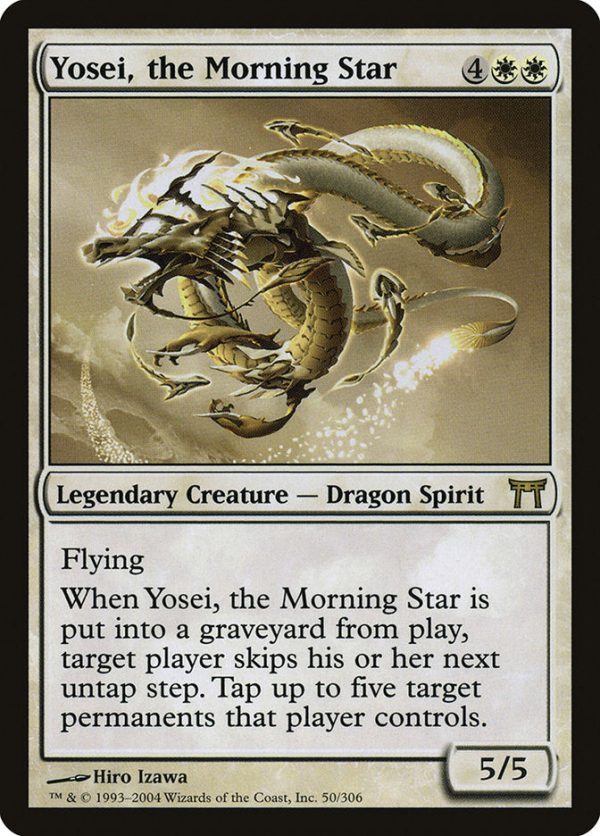 Yosei, the Morning Star [Champions of Kamigawa] For Discount