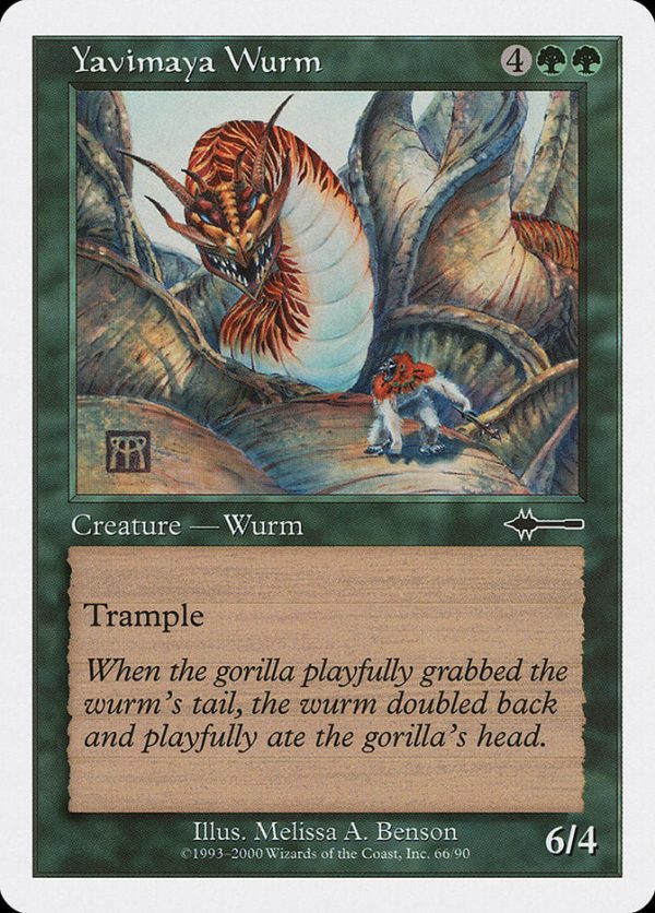 Yavimaya Wurm [Beatdown] For Sale