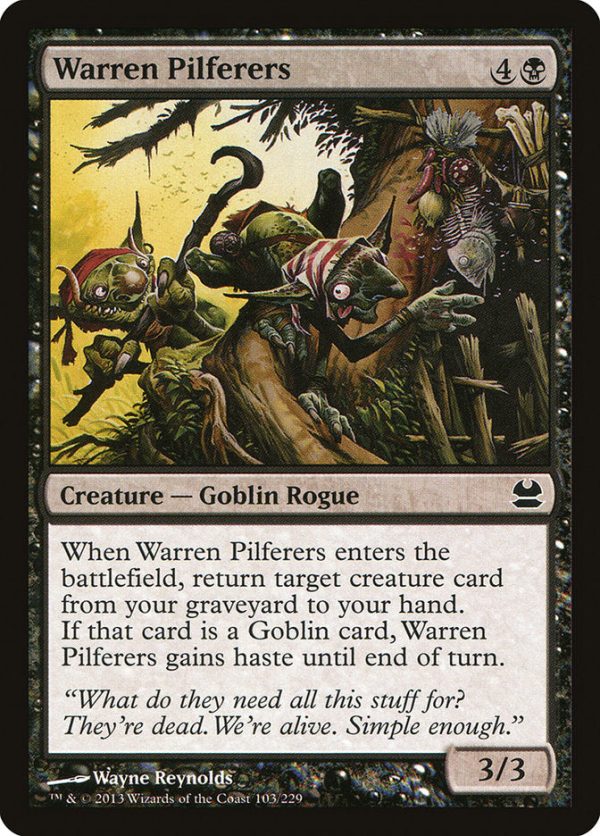 Warren Pilferers [Modern Masters] For Sale