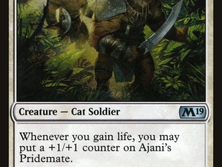 Ajani s Pridemate [Core Set 2019] on Sale