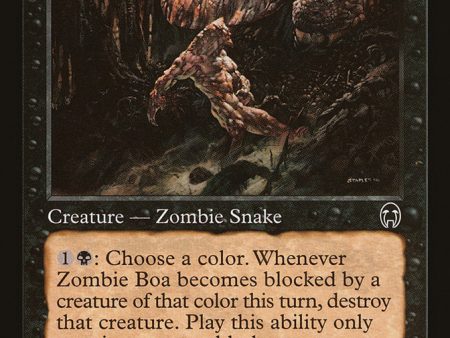 Zombie Boa [Apocalypse] Hot on Sale