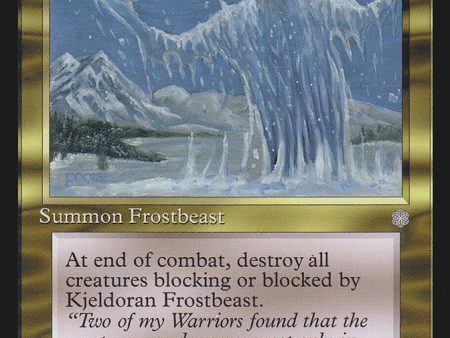 Kjeldoran Frostbeast [Ice Age] Online now