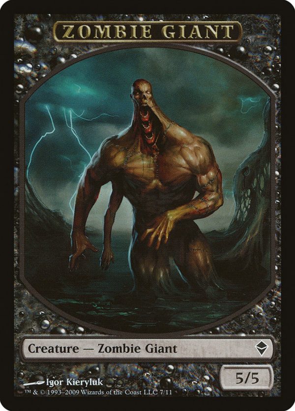 Zombie Giant Token [Zendikar Tokens] For Discount