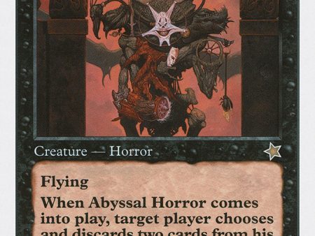 Abyssal Horror [Starter 1999] on Sale