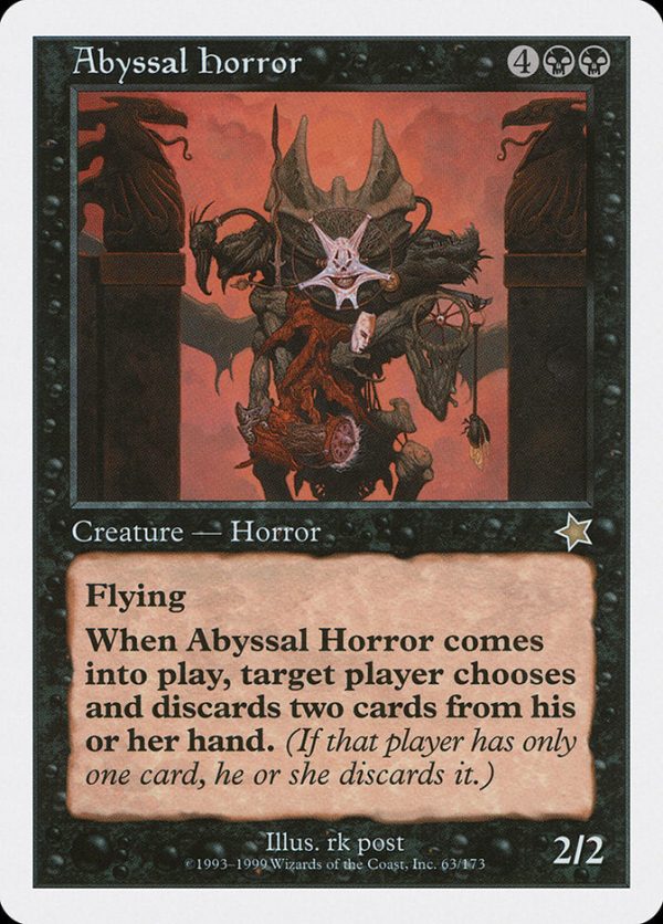 Abyssal Horror [Starter 1999] on Sale