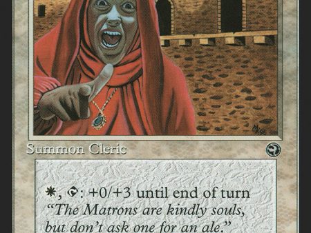 Abbey Matron (Halina Flavor Text) [Homelands] Supply