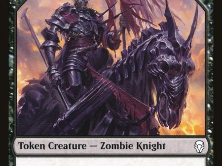 Zombie Knight Token [Dominaria Tokens] Online now