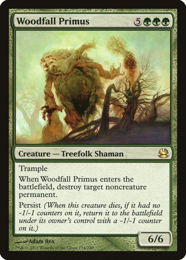 Woodfall Primus [Modern Masters] Hot on Sale