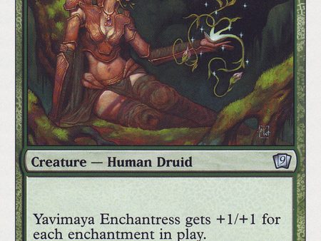 Yavimaya Enchantress [Ninth Edition] Sale