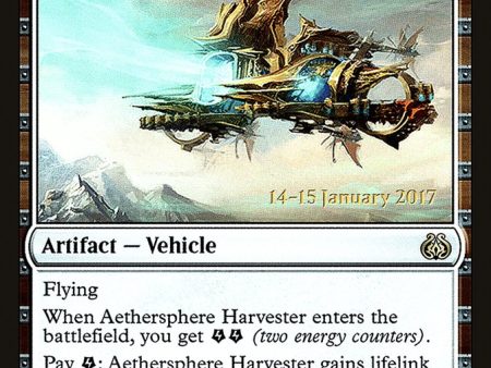 Aethersphere Harvester [Aether Revolt Prerelease Promos] For Discount