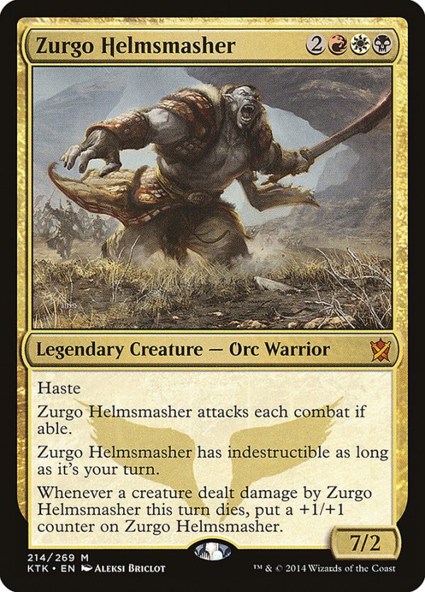 Zurgo Helmsmasher [Khans of Tarkir] Online Sale