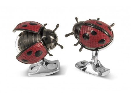 Deakin & Francis Moving Ladybird Cufflinks Supply