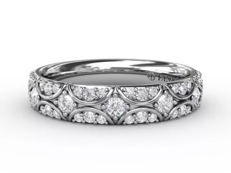 Fana Diamond Crescent Ring 7346 Online Hot Sale