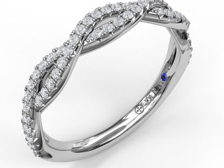 FANA Diamond Twist Band W7149 Online