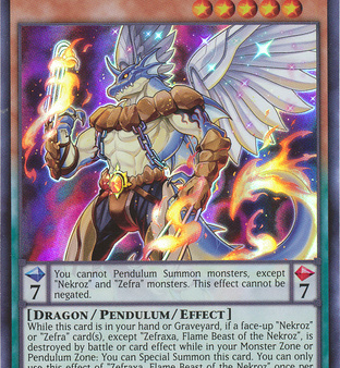 Zefraxa, Flame Beast of the Nekroz [CROS-ENAE1] Super Rare Sale