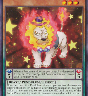 Performapal Fire Mufflerlion [SP15-EN024] Common Sale