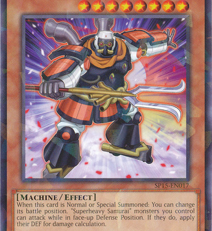 Superheavy Samurai Big Benkei [SP15-EN017] Shatterfoil Rare Cheap